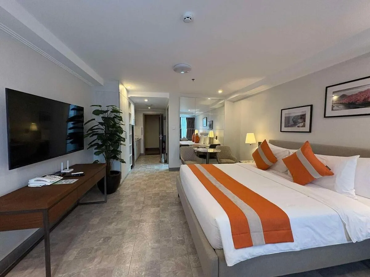 Sheryll Escapes - La Grande Phase 2, Grand Studio 524 With Balcony, Wifi & Netflix Angeles Lejlighed